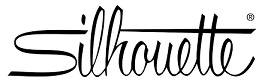 Silhouette logo in elegant script font.